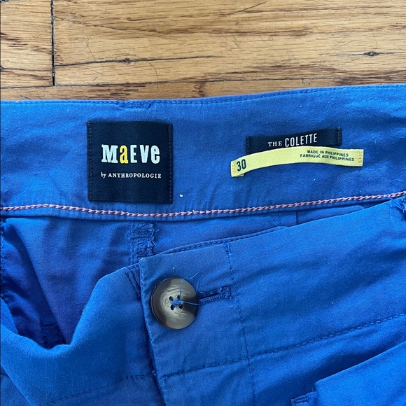 Anthropologie Colette Magic Fabric Cropped Wide-Leg Pants by Maeve - Picture 6 of 8